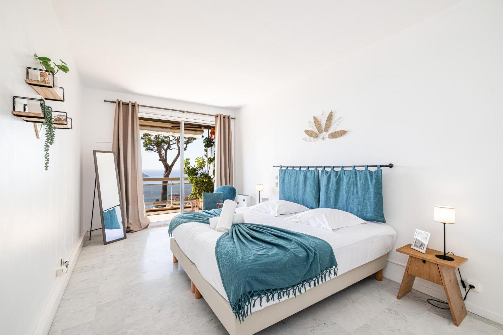 Extraordinary Sea View - 1 Bdr With Ac Leilighet Villefranche-sur-Mer Eksteriør bilde