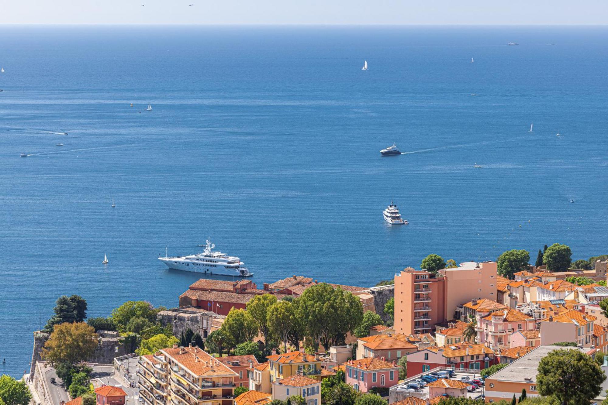 Extraordinary Sea View - 1 Bdr With Ac Leilighet Villefranche-sur-Mer Eksteriør bilde