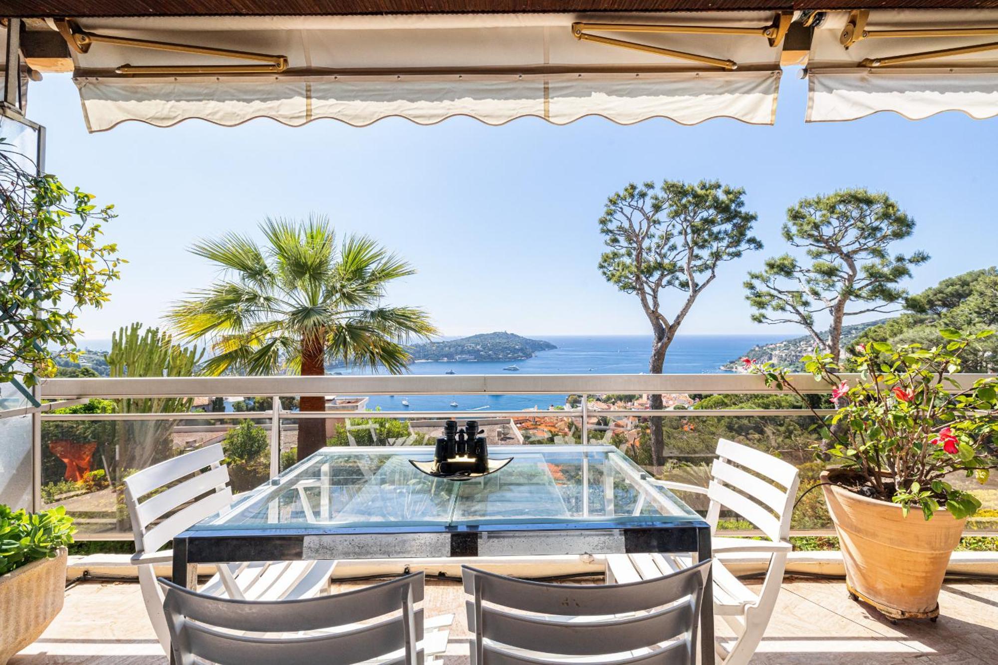 Extraordinary Sea View - 1 Bdr With Ac Leilighet Villefranche-sur-Mer Eksteriør bilde