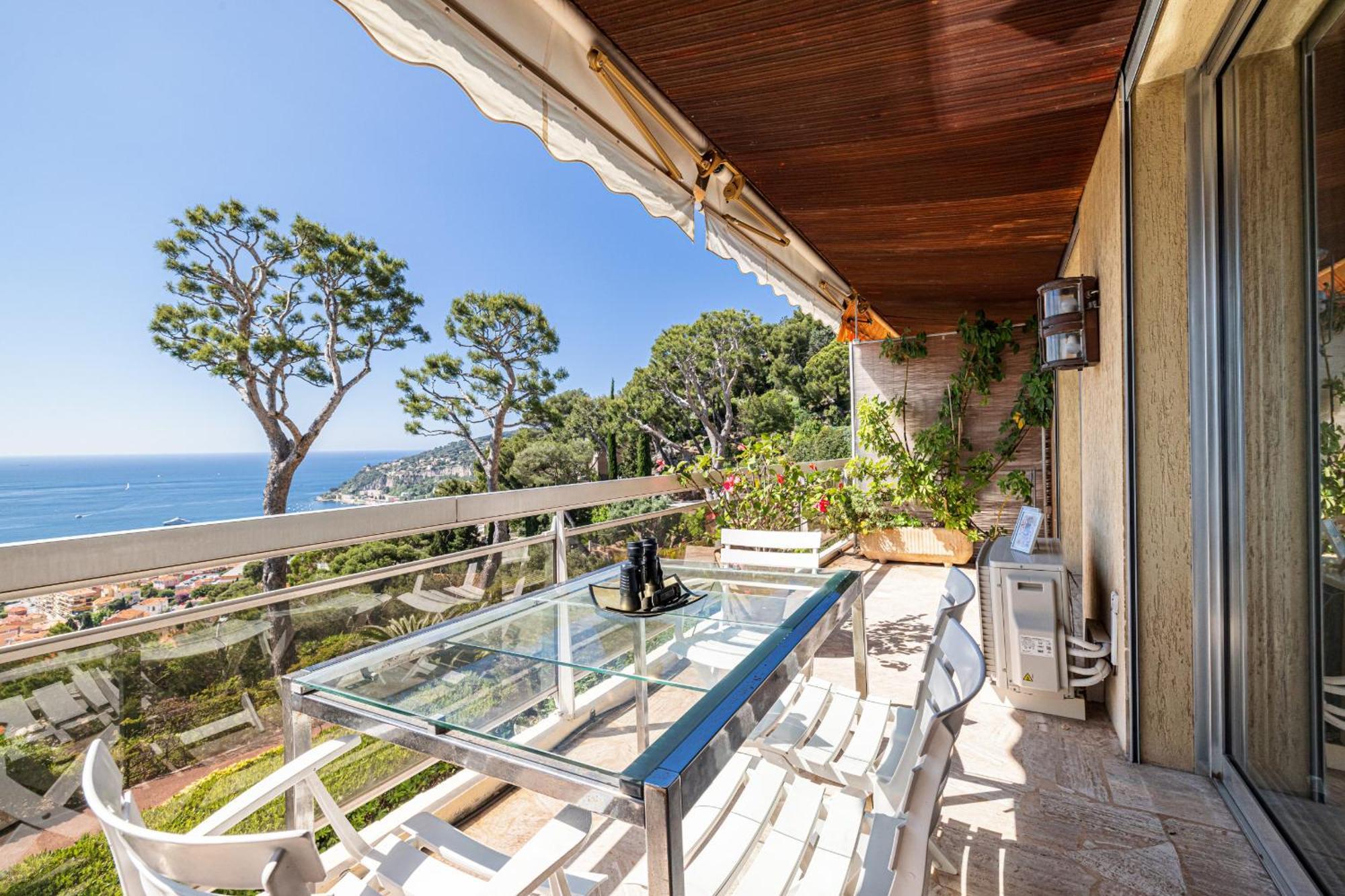Extraordinary Sea View - 1 Bdr With Ac Leilighet Villefranche-sur-Mer Eksteriør bilde