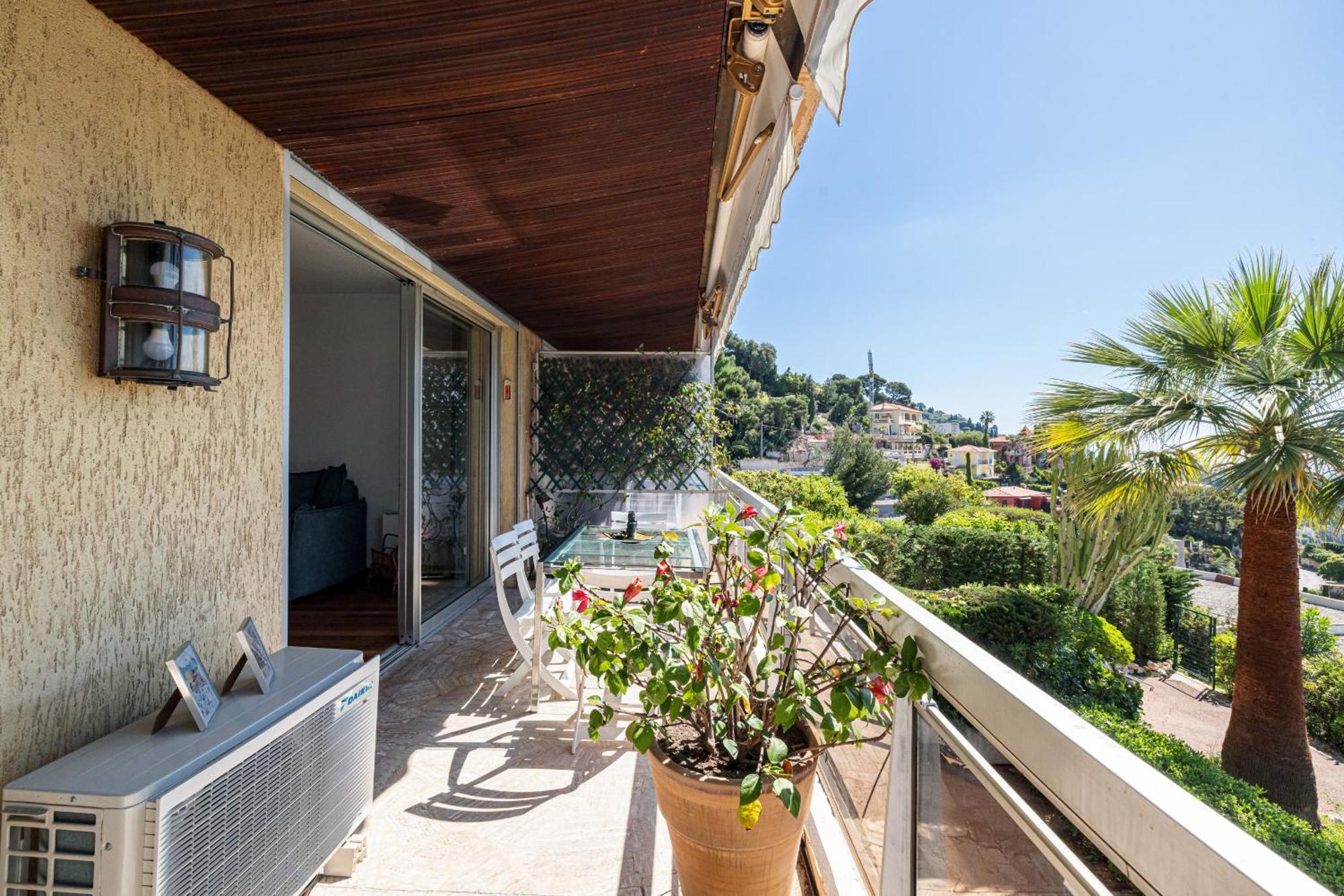 Extraordinary Sea View - 1 Bdr With Ac Leilighet Villefranche-sur-Mer Eksteriør bilde